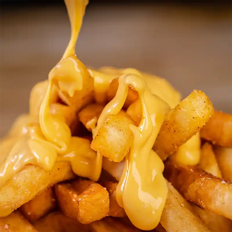 Fries with Cheese Sauce